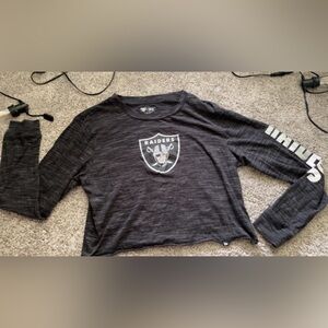 Women’s Raiders Long Sleeve Lightweight Sz M